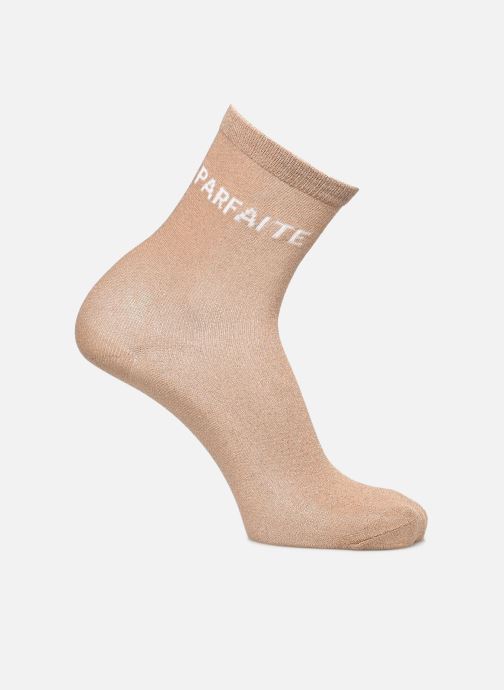 Pieces Sokken Pcsebby Long Glitter Statement Sock Noos dames bruin