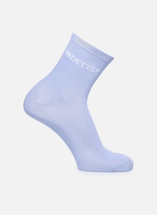 Pieces Chaussettes Pcsebby Long Glitter Statement Sock Noos femme violet