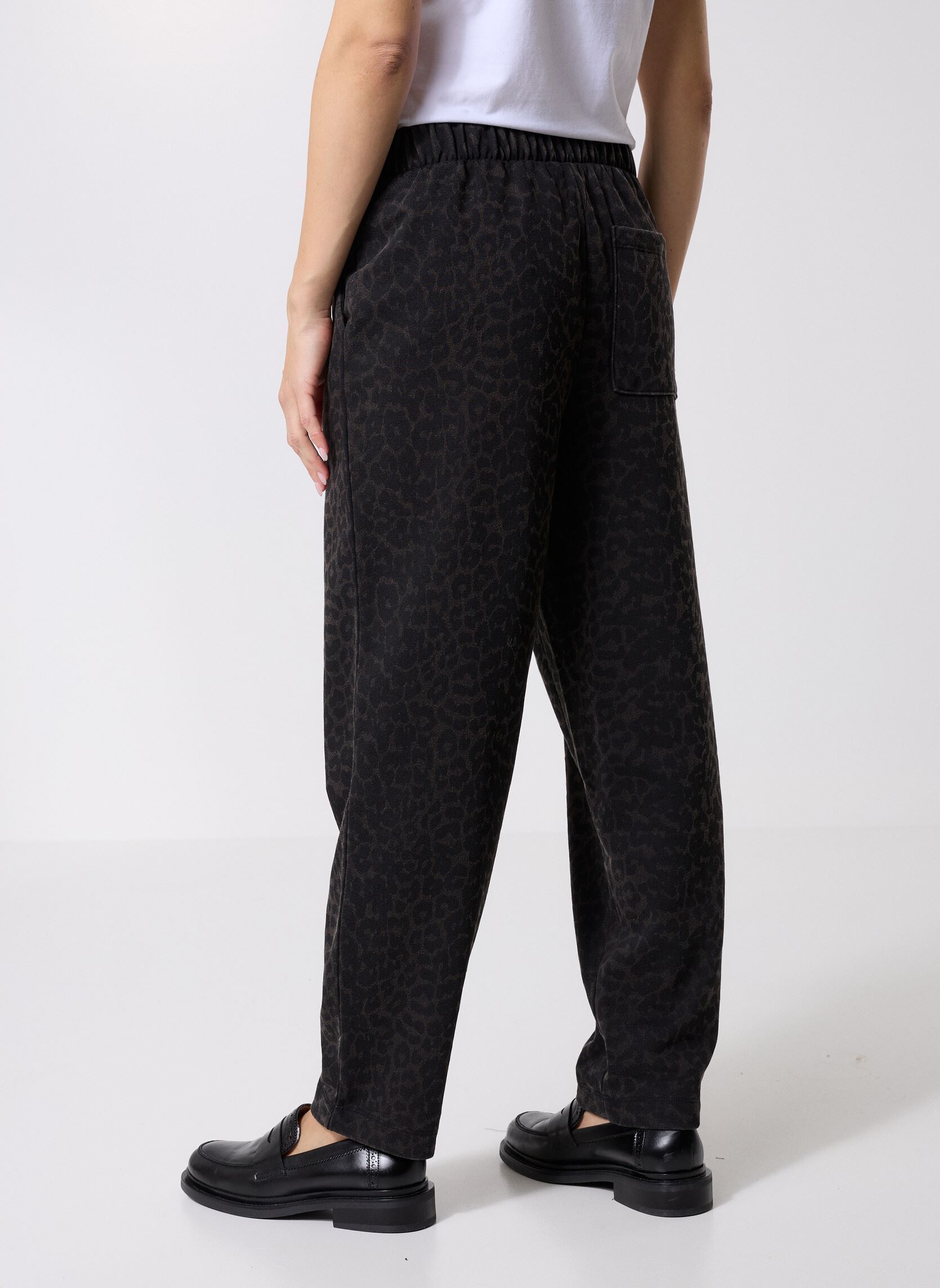 Pantaloni dritti Pcjackie Hw Jrs Ankle Pant Fc donna nero Pieces Pantaloni dritti Pcjackie Hw Jrs Ankle Pant Fc donna nero Black