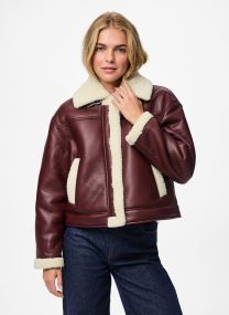Blousons Pcjanelle Short Jacket W. Fur femme bordeaux Pieces Blousons Pcjanelle Short Jacket W. Fur femme bordeaux TAWNY PORT