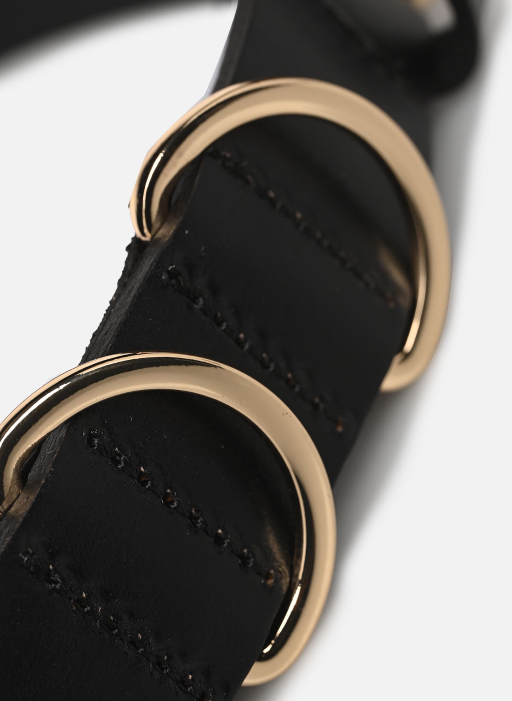 Riemen Pcjanni Leather Jeans Belt Fc dames zwart Pieces Riemen Pcjanni Leather Jeans Belt Fc dames zwart Black