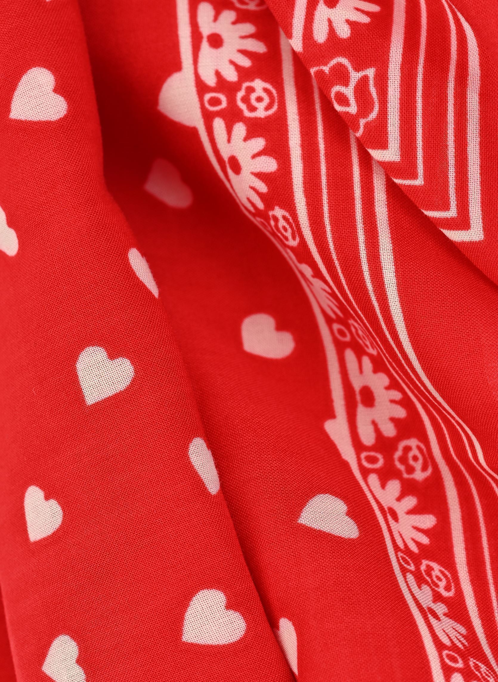 Foulards Pcjise Square Scarf Mpa femme rouge Pieces Foulards Pcjise Square Scarf Mpa femme rouge Goji Berry