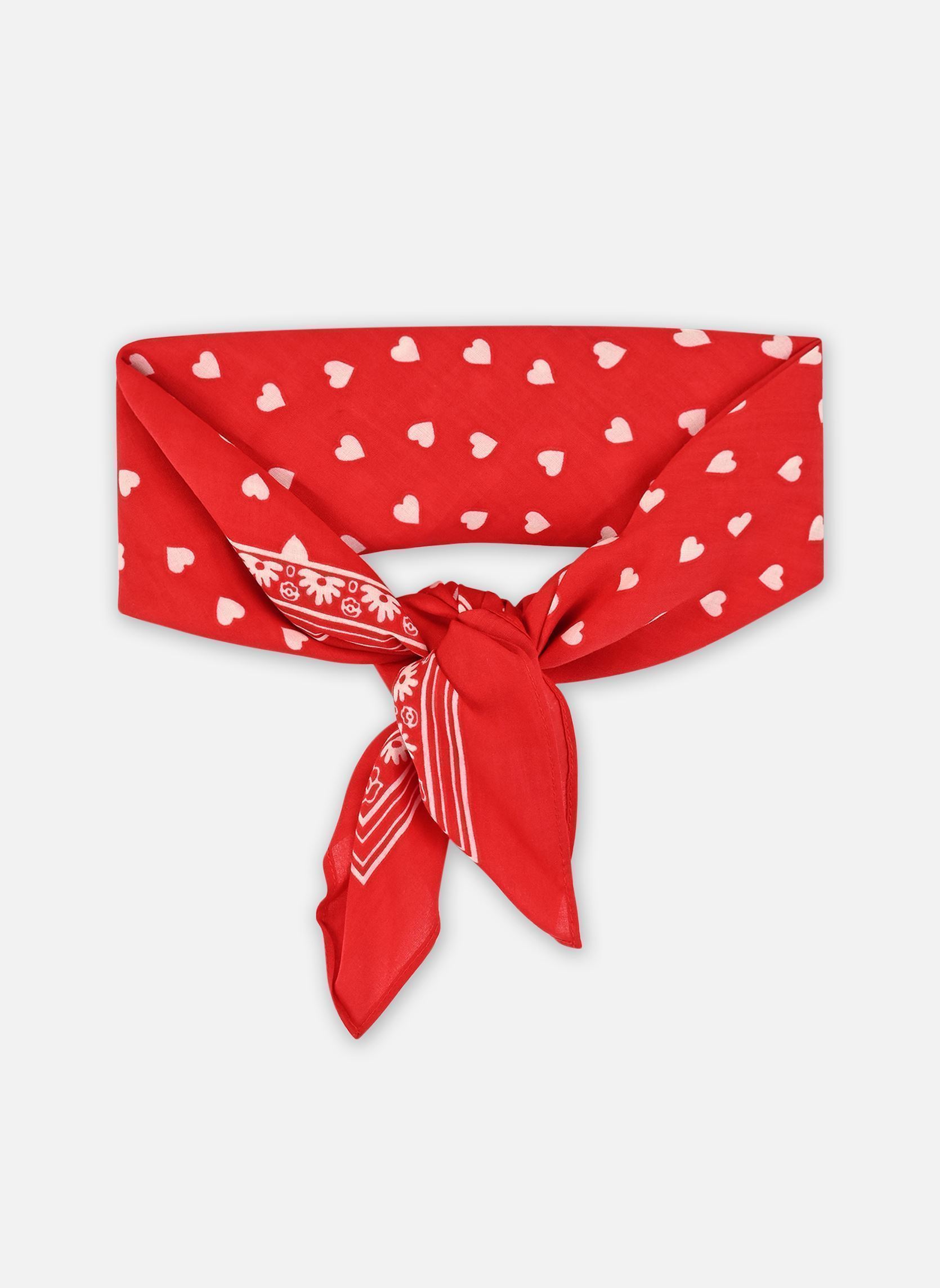 Foulards Pcjise Square Scarf Mpa femme rouge Pieces Foulards Pcjise Square Scarf Mpa femme rouge Goji Berry