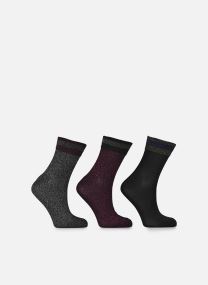 Socken Pcjoley Glitter Socks 3-Pack damen schwarz Pieces Socken Pcjoley Glitter Socks 3-Pack damen schwarz Black