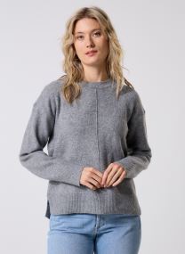 Truien Pcmalou Ls O-Neck Cutline Knit Noos Bc dames grijs