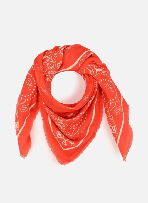 Pieces Foulards Pcmara Square Scarf Fc Bc femme rouge