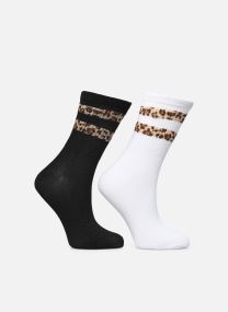 Chaussettes Pcmebby Leo Lurex Sock 2 Pack femme noir Pieces Chaussettes Pcmebby Leo Lurex Sock 2 Pack femme noir Black