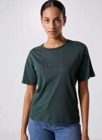 Tee-shirts manches courtes Pcminne Ss Washed T-Shirt Fc Bc femme vert Pieces Tee-shirts manches courtes Pcminne Ss Washed T-Shirt Fc Bc femme vert Darkest Spruce