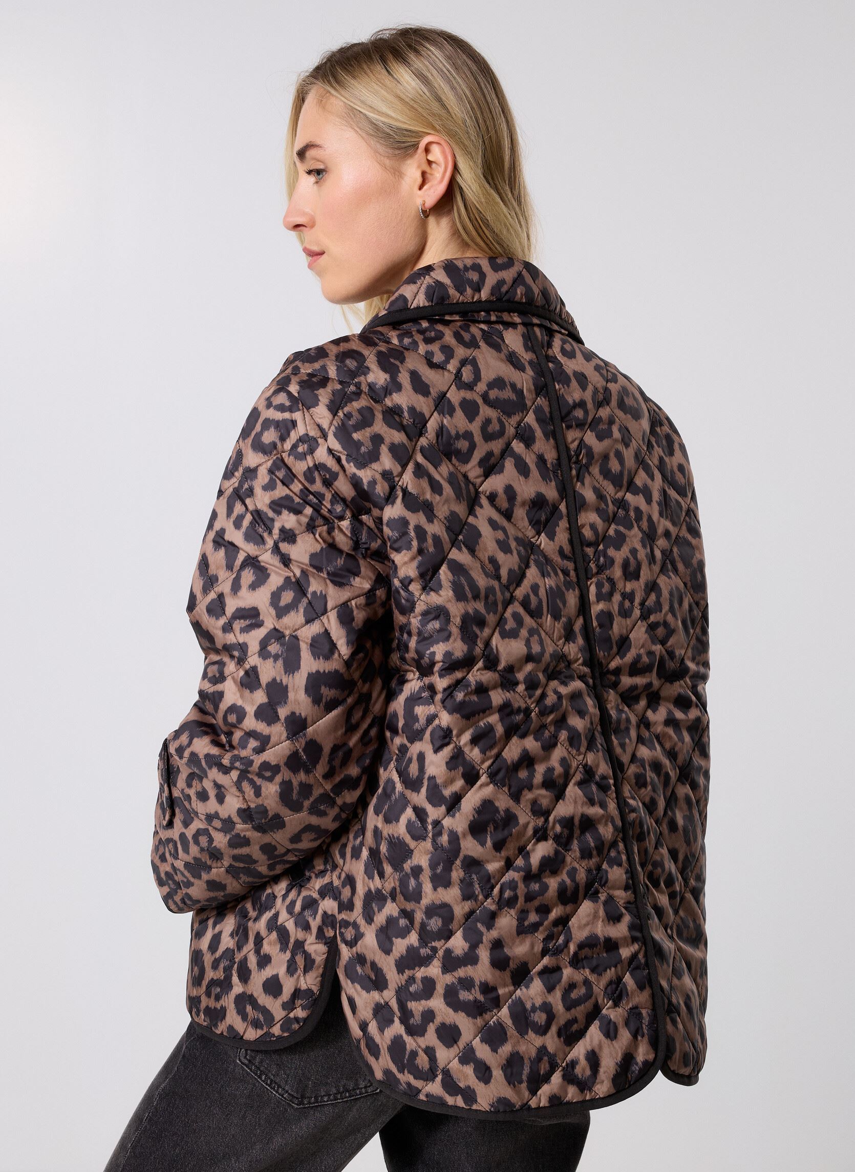 Manteaux Pcemily Short Print Quilt Jacket Noos Bc femme marron Pieces Manteaux Pcemily Short Print Quilt Jacket Noos Bc femme marron Natural