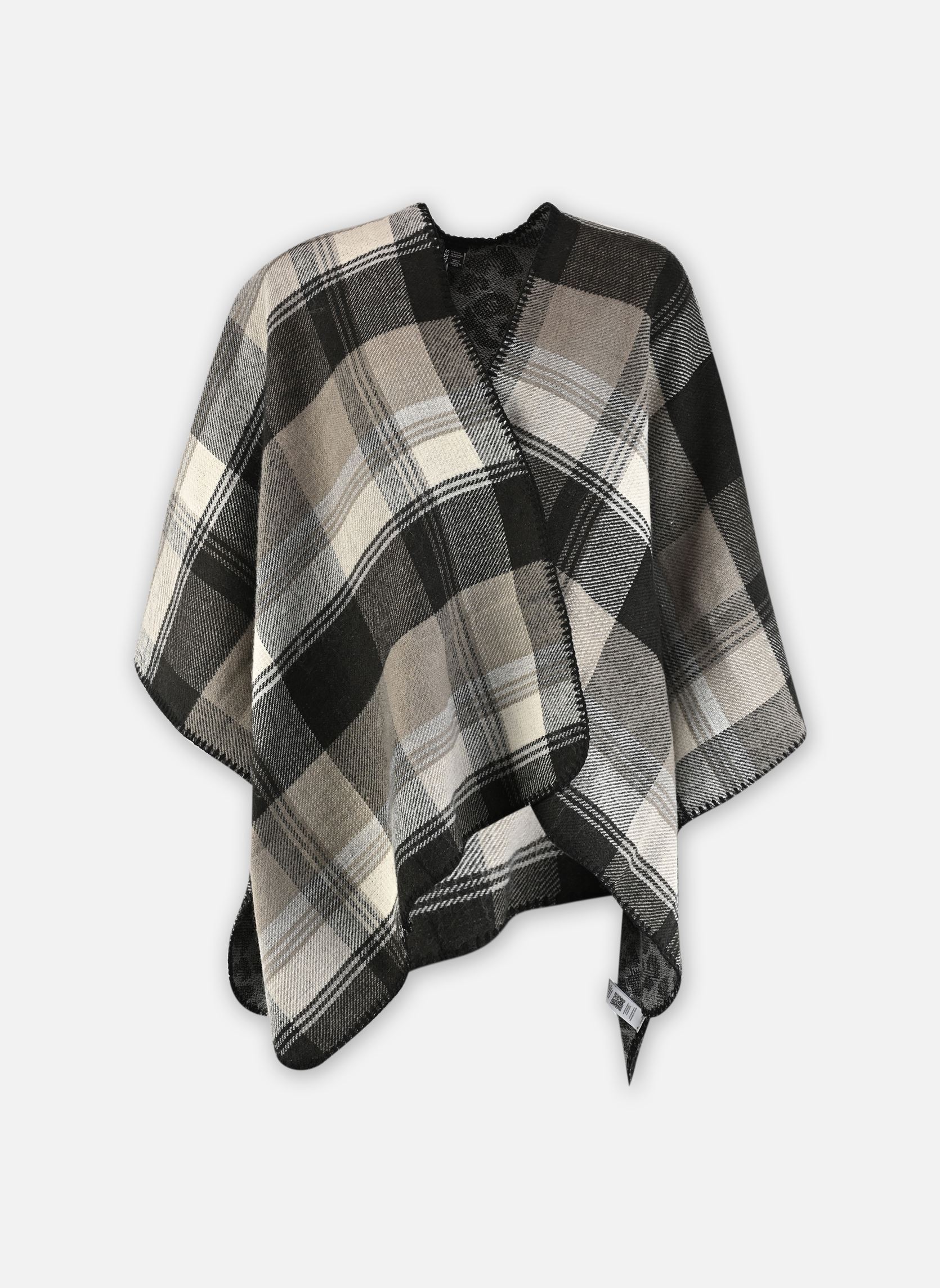 Ponchos und Capes Pcjalina Poncho Reversable Bc damen grau Pieces Ponchos und Capes Pcjalina Poncho Reversable Bc damen grau December Sky