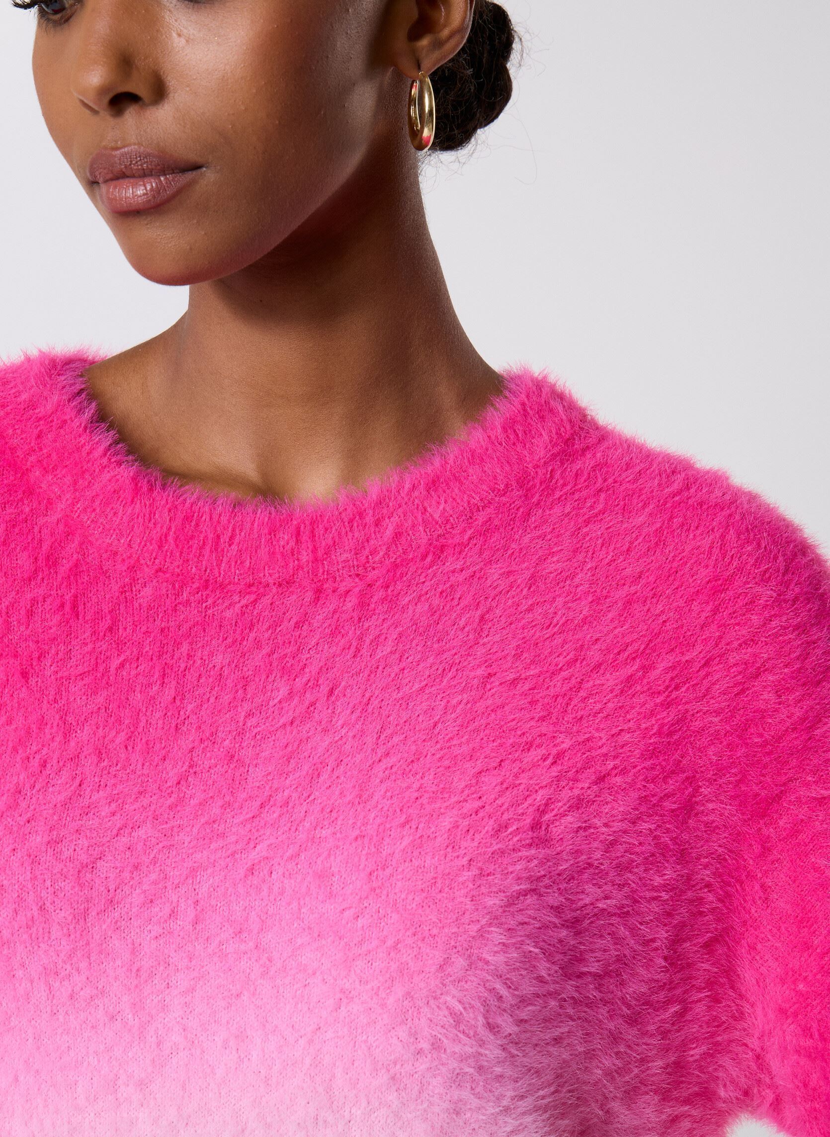 Pulls Pcjalisa Ls O-Neck Knit Fc femme rose Pieces Pulls Pcjalisa Ls O-Neck Knit Fc femme rose Pink Glo