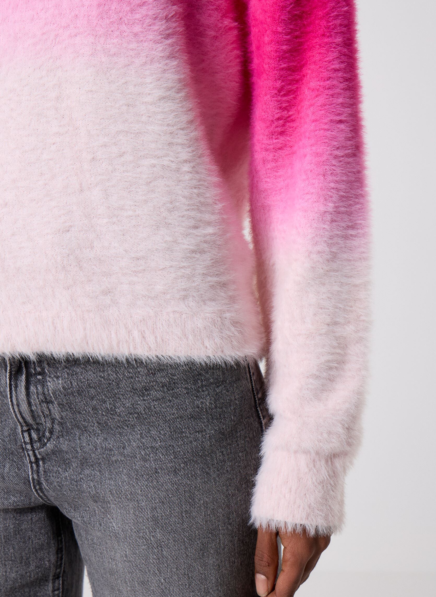 Pulls Pcjalisa Ls O-Neck Knit Fc femme rose Pieces Pulls Pcjalisa Ls O-Neck Knit Fc femme rose Pink Glo