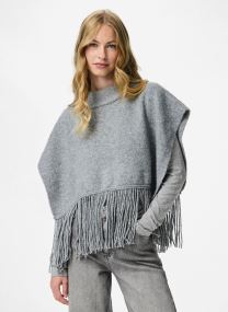 Ponchos und Capes Pcjulle Poncho Bc damen grau