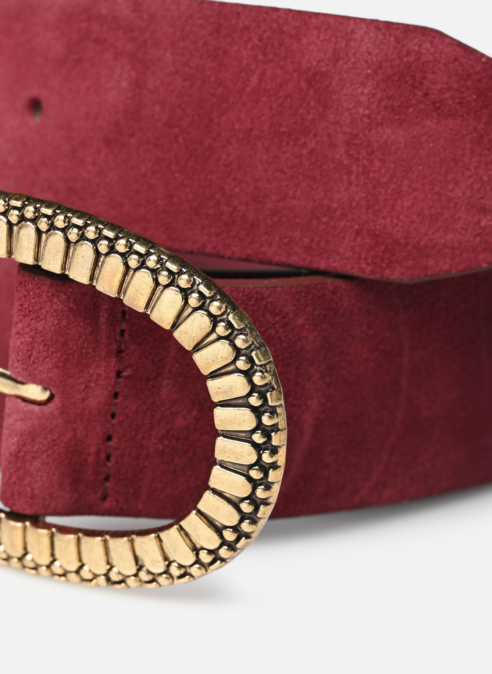 Ceintures Pcmamina Suede Jeans Belt Fc femme bordeaux Pieces Ceintures Pcmamina Suede Jeans Belt Fc femme bordeaux TAWNY PORT