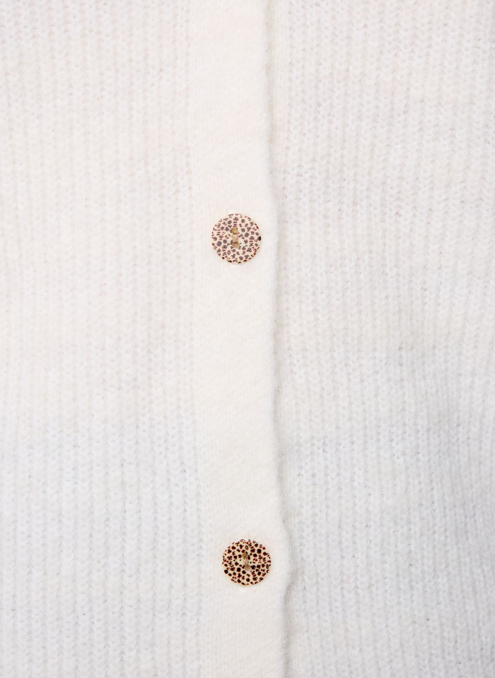 Gilets Pcnibe Ls Rev Deep Back Knit Fc Bc femme blanc Pieces Gilets Pcnibe Ls Rev Deep Back Knit Fc Bc femme blanc Cloud Dancer