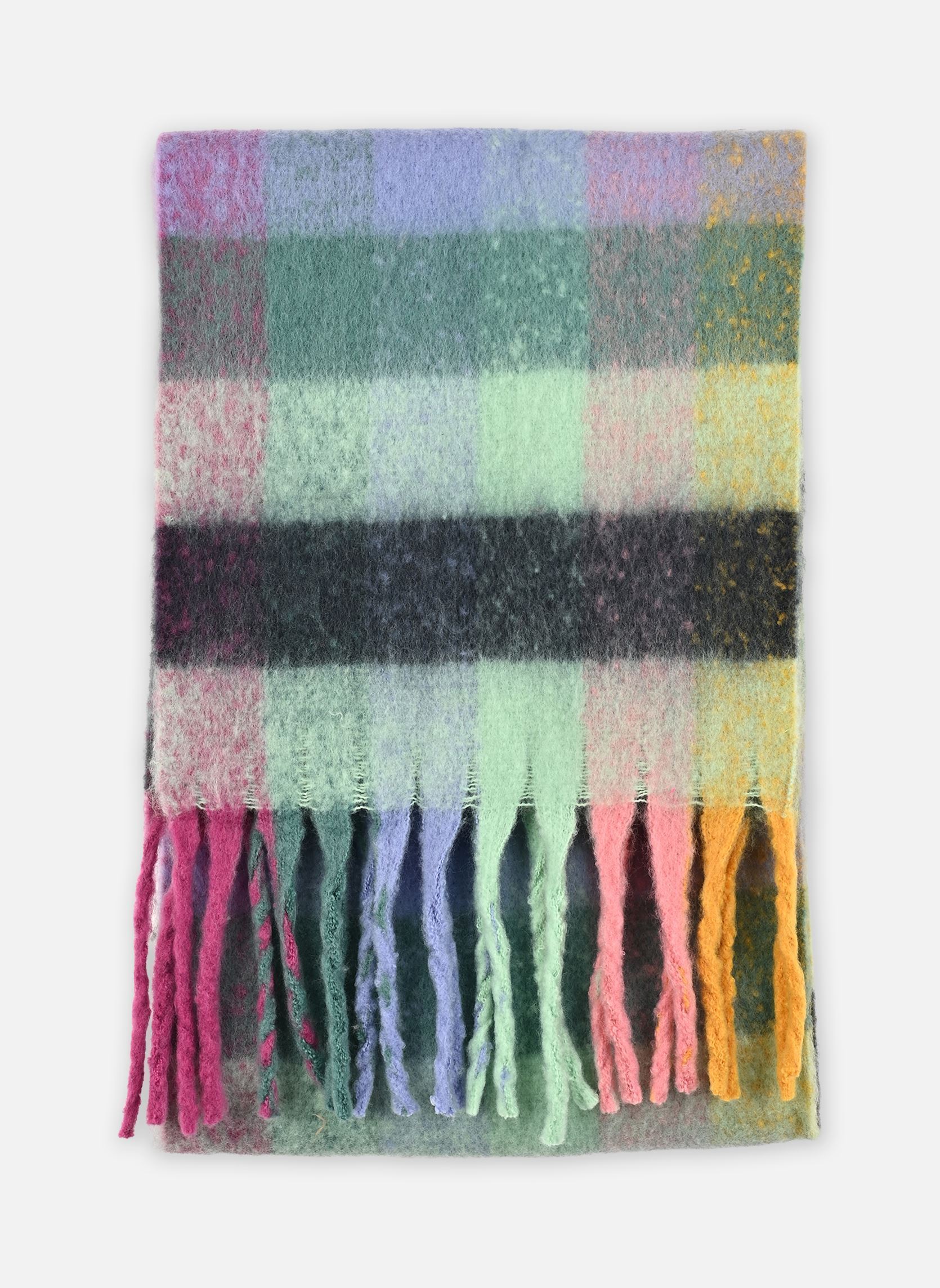 Echarpes Pcjikka Long Scarf Bc femme multicolore Pieces Echarpes Pcjikka Long Scarf Bc femme multicolore Winter Green