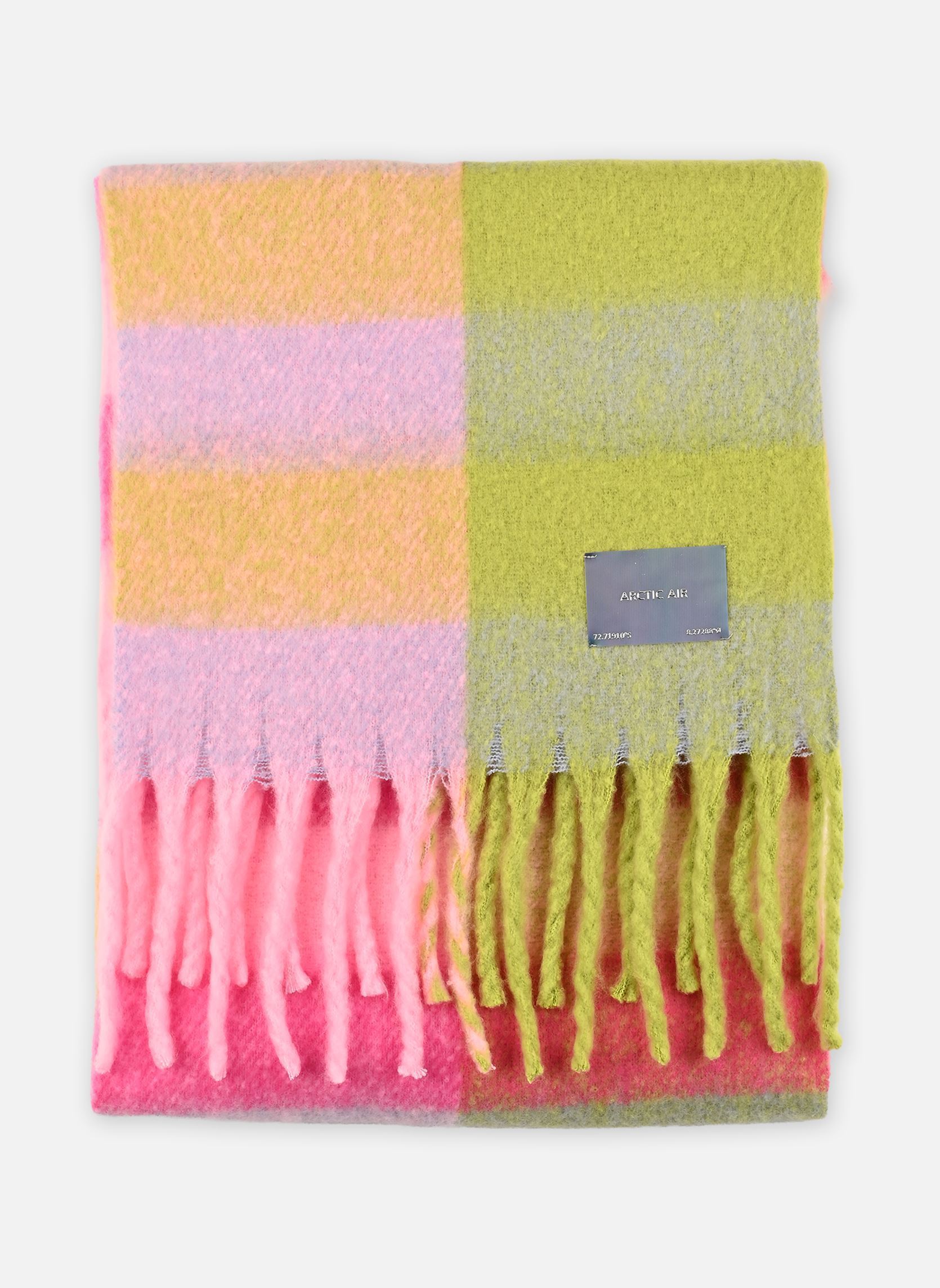 Sjaals Pcjina Long Scarf Bc dames meerkleurig Pieces Sjaals Pcjina Long Scarf Bc dames meerkleurig PINK GLO
