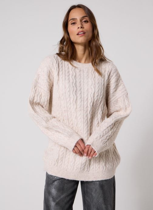 Pieces PCELLEN V-NECK NOOS - Trui - reflecting pond/groen