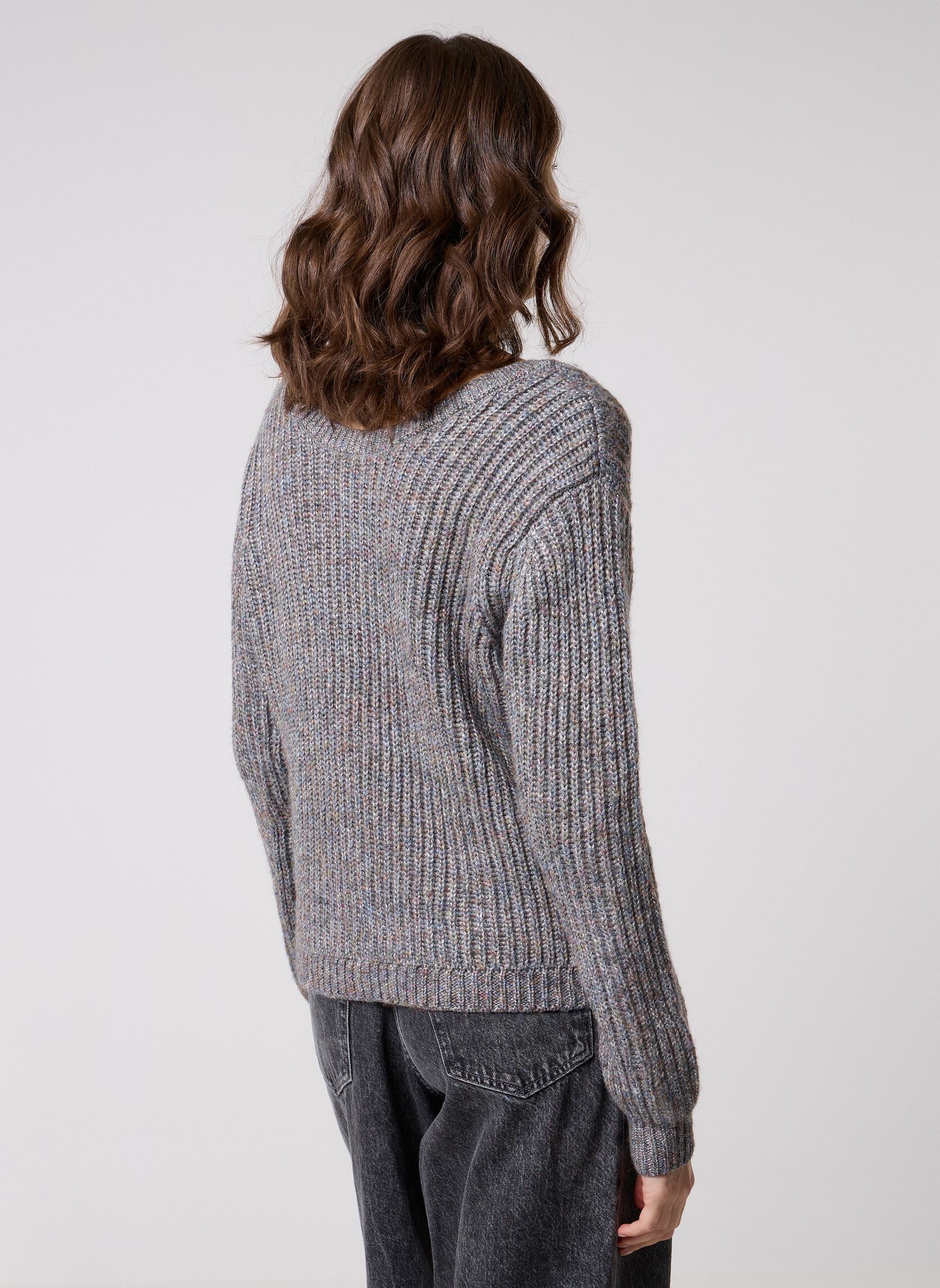 Pulls Pcjunot Ls O-Neck Deep V Back Knit Fc femme gris Pieces Pulls Pcjunot Ls O-Neck Deep V Back Knit Fc femme gris Castor Gray
