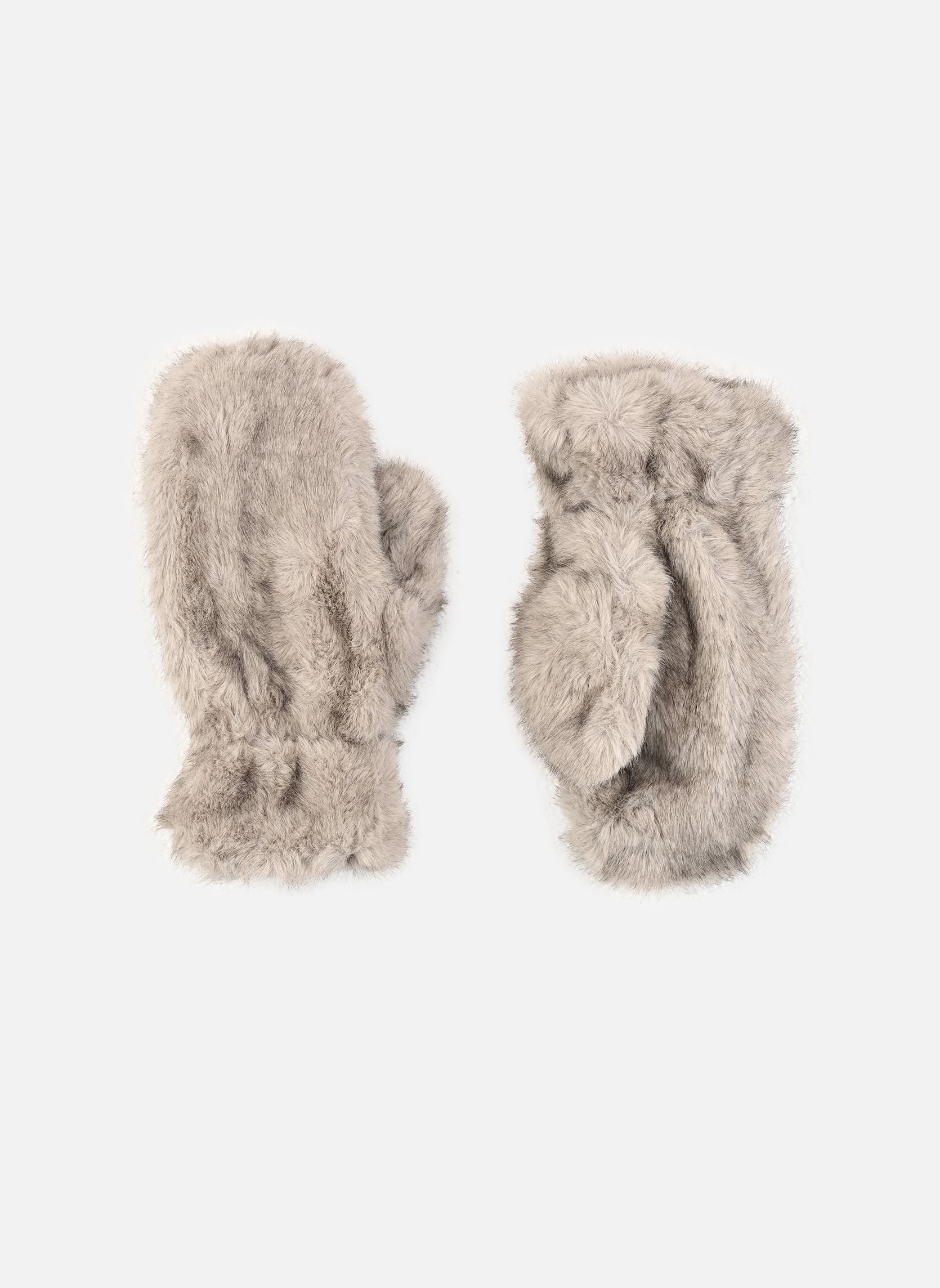 Wanten Pcjutlandia Mittens Bc dames grijs Pieces Wanten Pcjutlandia Mittens Bc dames grijs Greige