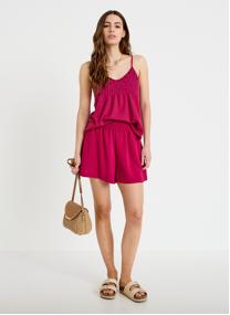 Shorts SHOFLOUFLOW femme beige