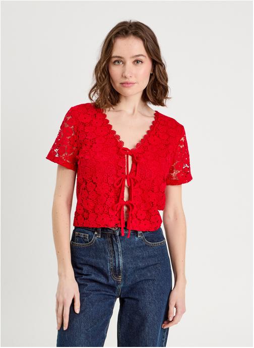 Cache Cache Tee-shirts TKDENTURBNEW femme rouge