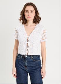 Tee-shirts TKDENTURBNEW femme blanc Cache Cache Tee-shirts TKDENTURBNEW femme blanc Blanc