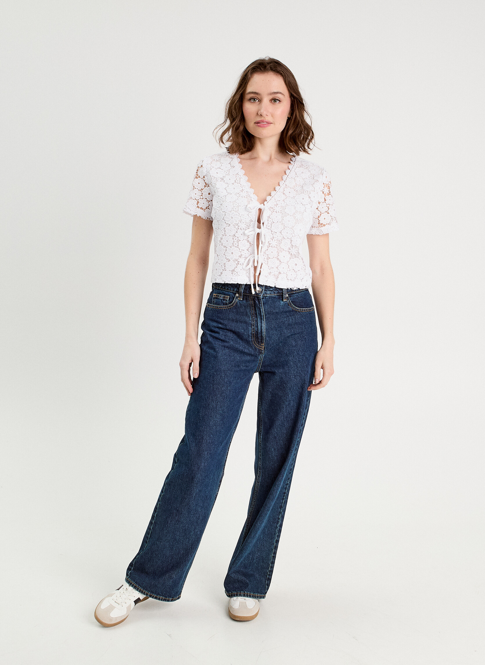 Tee-shirts TKDENTURBNEW femme blanc Cache Cache Tee-shirts TKDENTURBNEW femme blanc Blanc