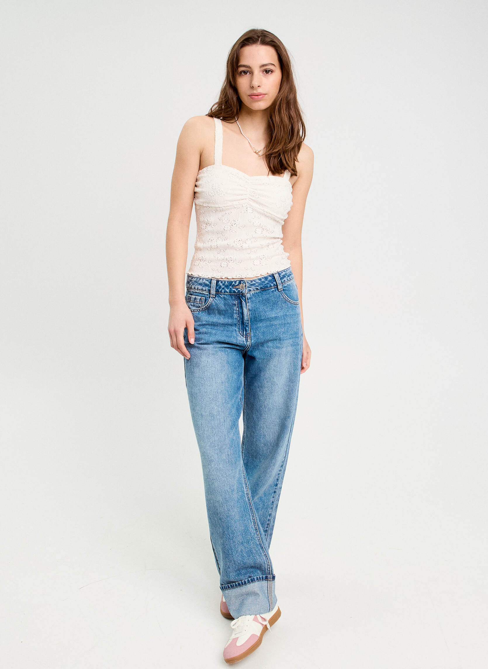 Débardeurs DEBANFLEUR femme blanc Cache Cache Débardeurs DEBANFLEUR femme blanc Blanc