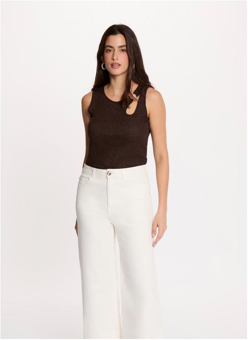 Morgan Débardeurs 252-DESI femme marron