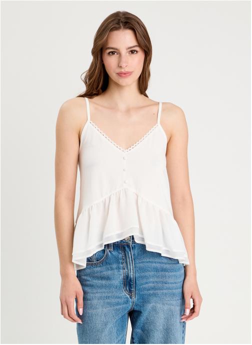 Cache Cache Débardeurs DDENTBASK femme blanc