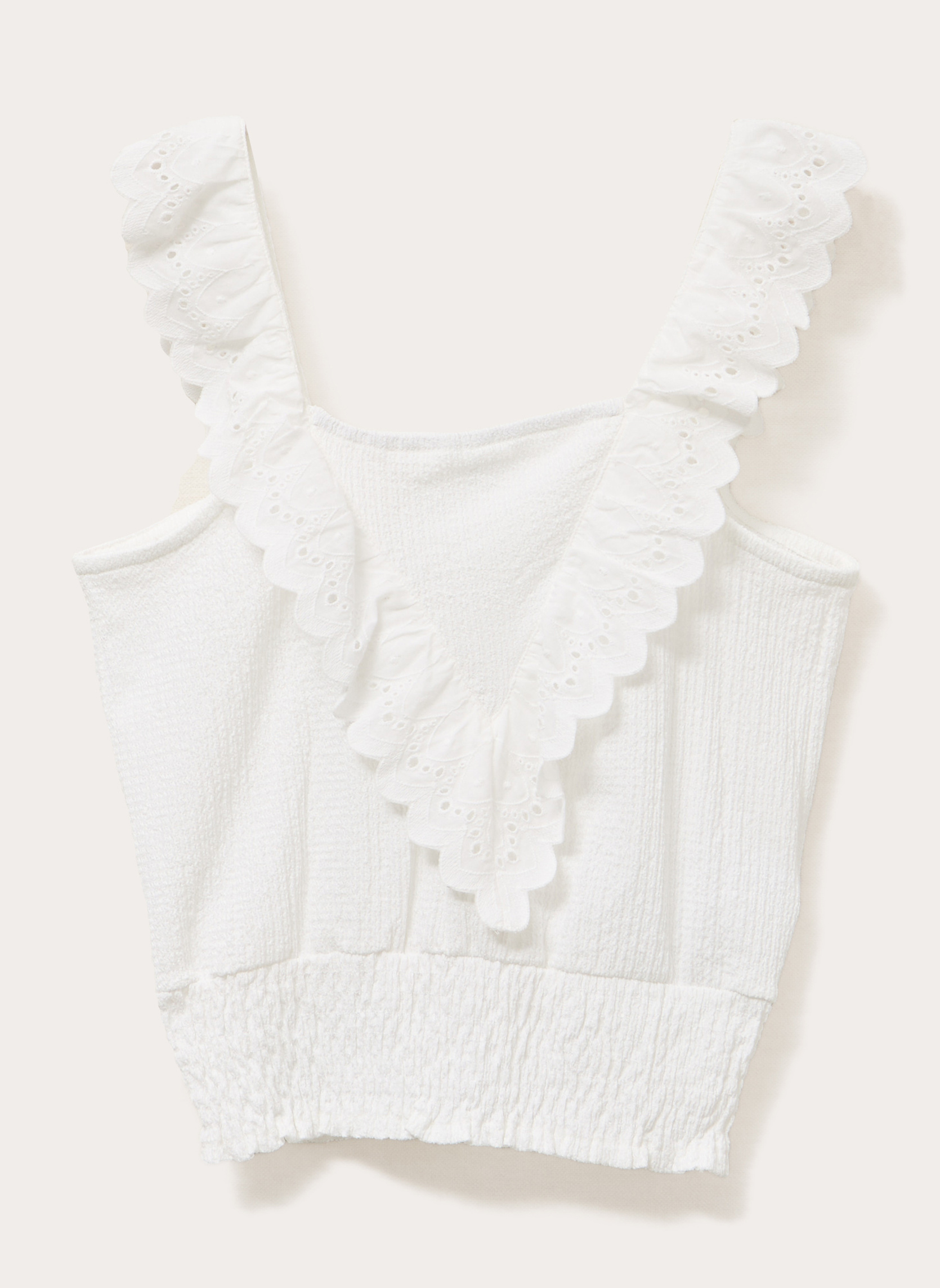 Débardeurs DROMA femme blanc Cache Cache Débardeurs DROMA femme blanc Blanc