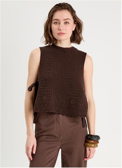 Cache Cache Débardeurs CANADADEBNOU femme marron