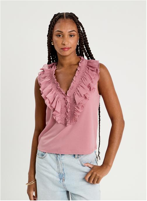 Cache Cache Débardeurs DEBLOULYS femme rose