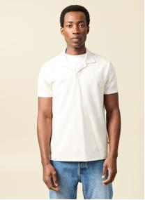 Polos POLTEXTUREH homme blanc Bonobo Polos POLTEXTUREH homme blanc Blanc