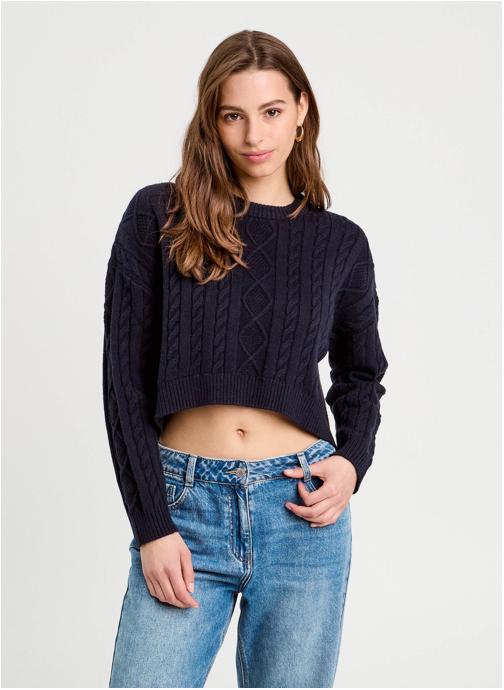 Cache Cache Pulls PULTORSADES femme bleu