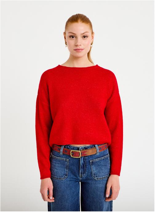 Cache Cache Pulls FLASHYDETAIE femme rouge