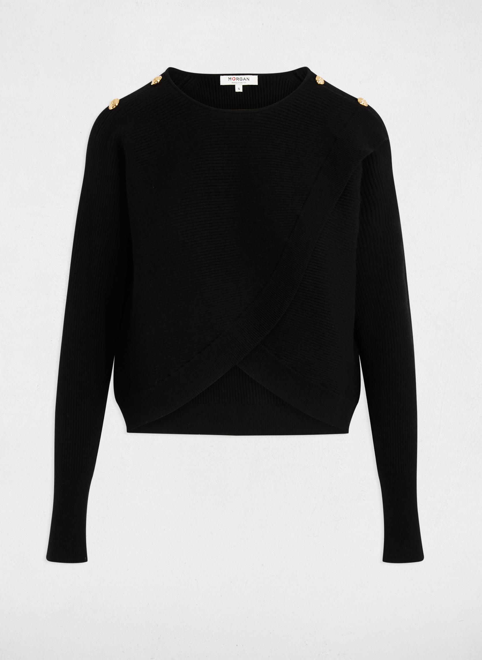 Pulls 252-MISSY femme noir Morgan Pulls 252-MISSY femme noir Noir