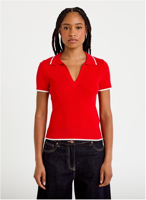 Cache Cache Pulls MINIPOLO2 femme rouge