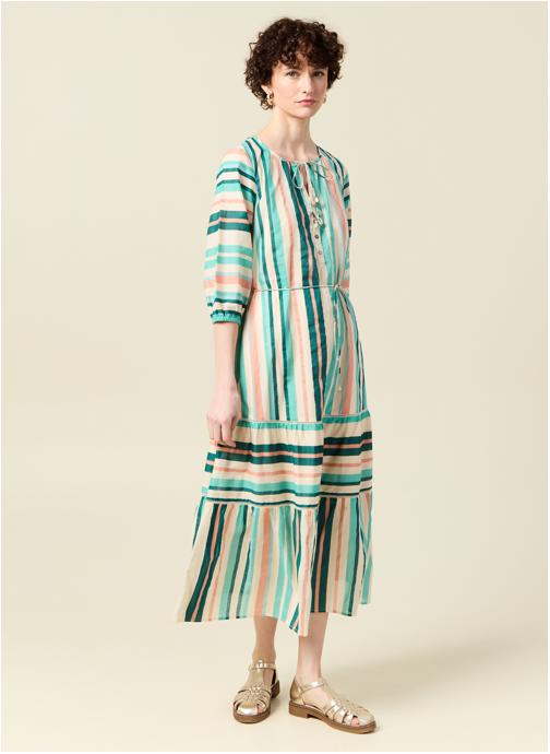 Bonobo Robes Robes longues - TROPICROLF femme vert