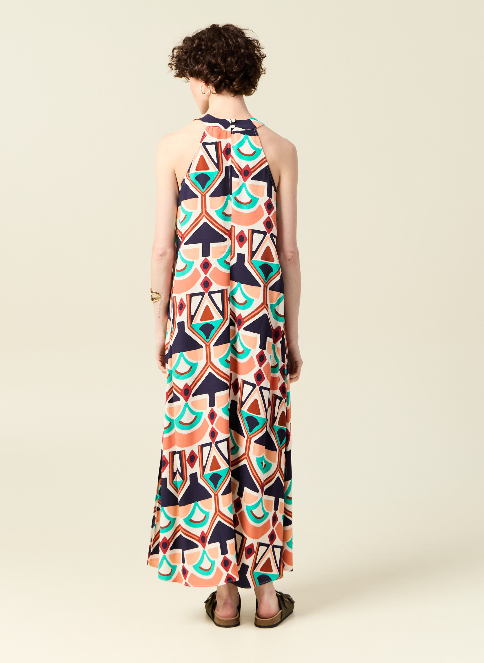 Robes Robes longues - SOLAPRIROLF femme orange Bonobo Robes Robes longues - SOLAPRIROLF femme orange Orange
