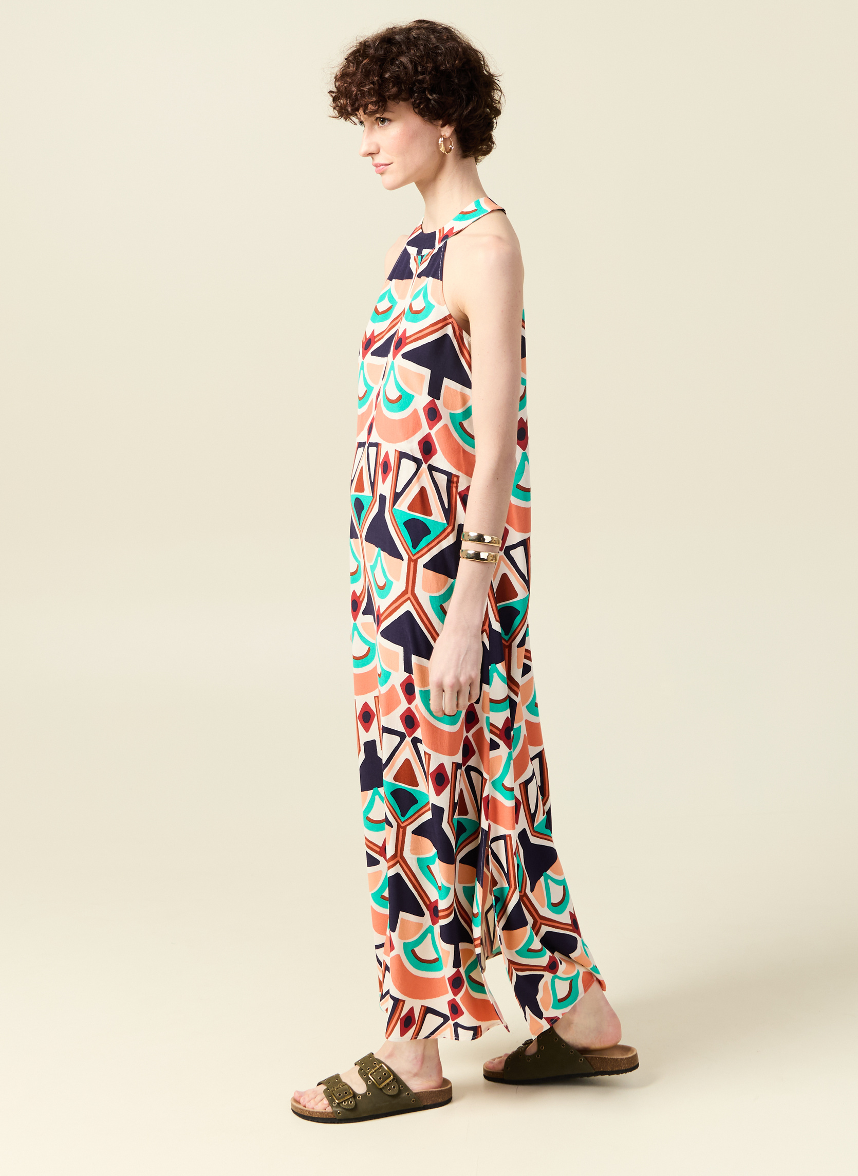 Robes Robes longues - SOLAPRIROLF femme orange Bonobo Robes Robes longues - SOLAPRIROLF femme orange Orange