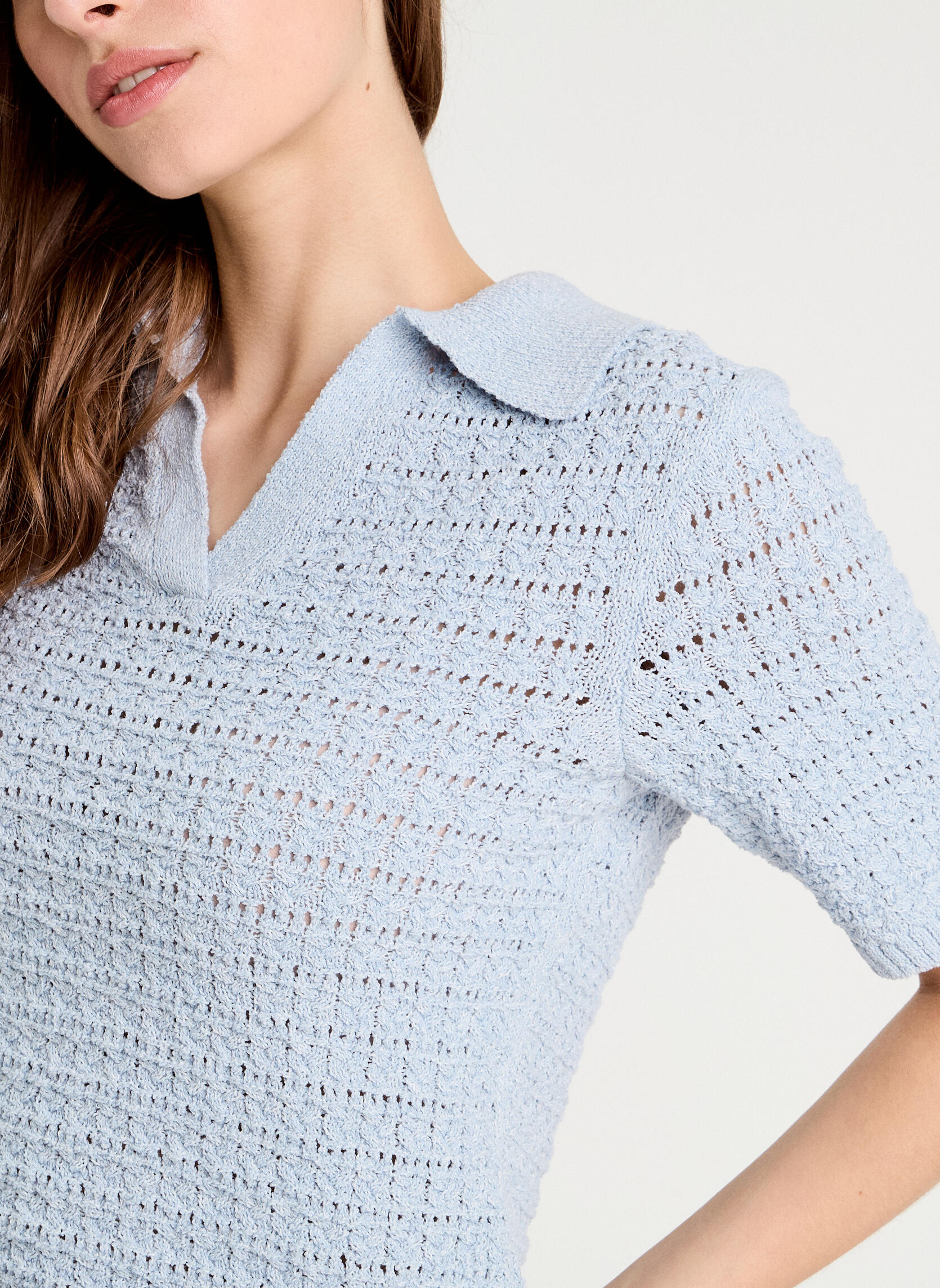 Cache Cache Pull Rouille Cache Cache Pulls CANADAPOLO femme bleu | Sarenza France