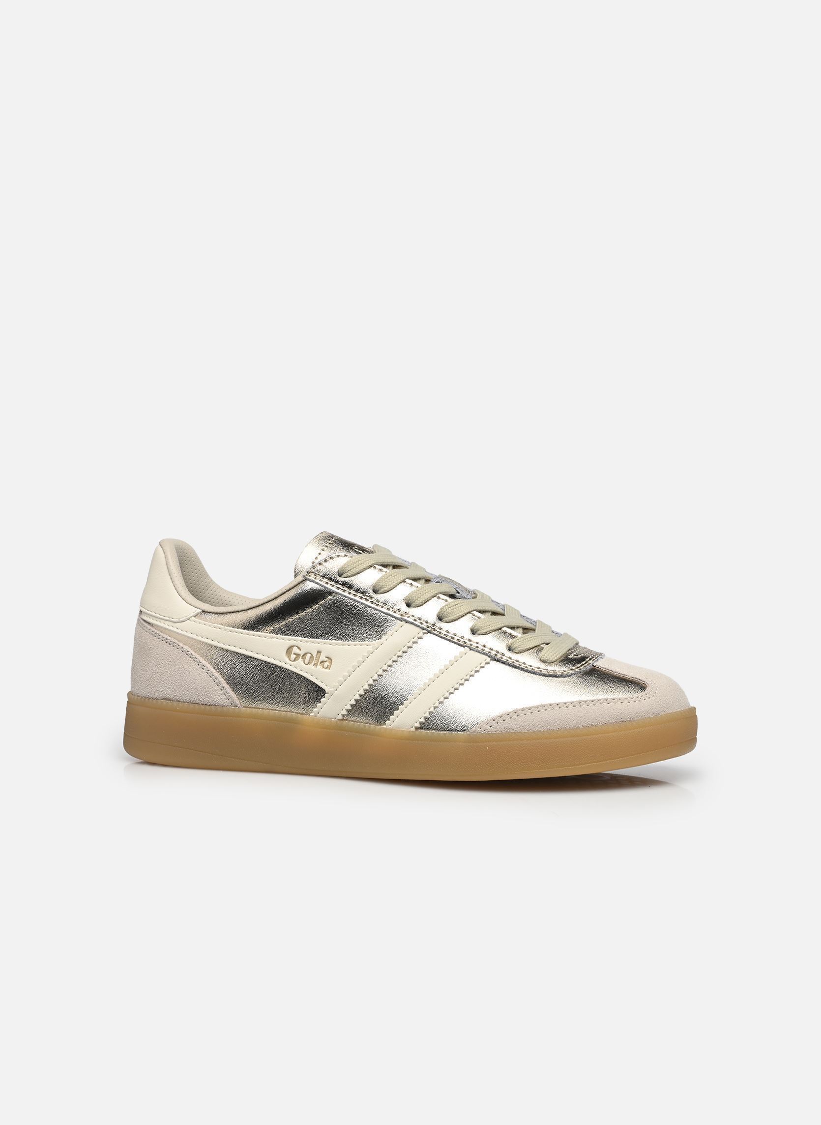 Baskets basses Viper Metallic femme or et bronze Gola Baskets basses Viper Metallic femme or et bronze GOLD/OFF WHITE/GUM
