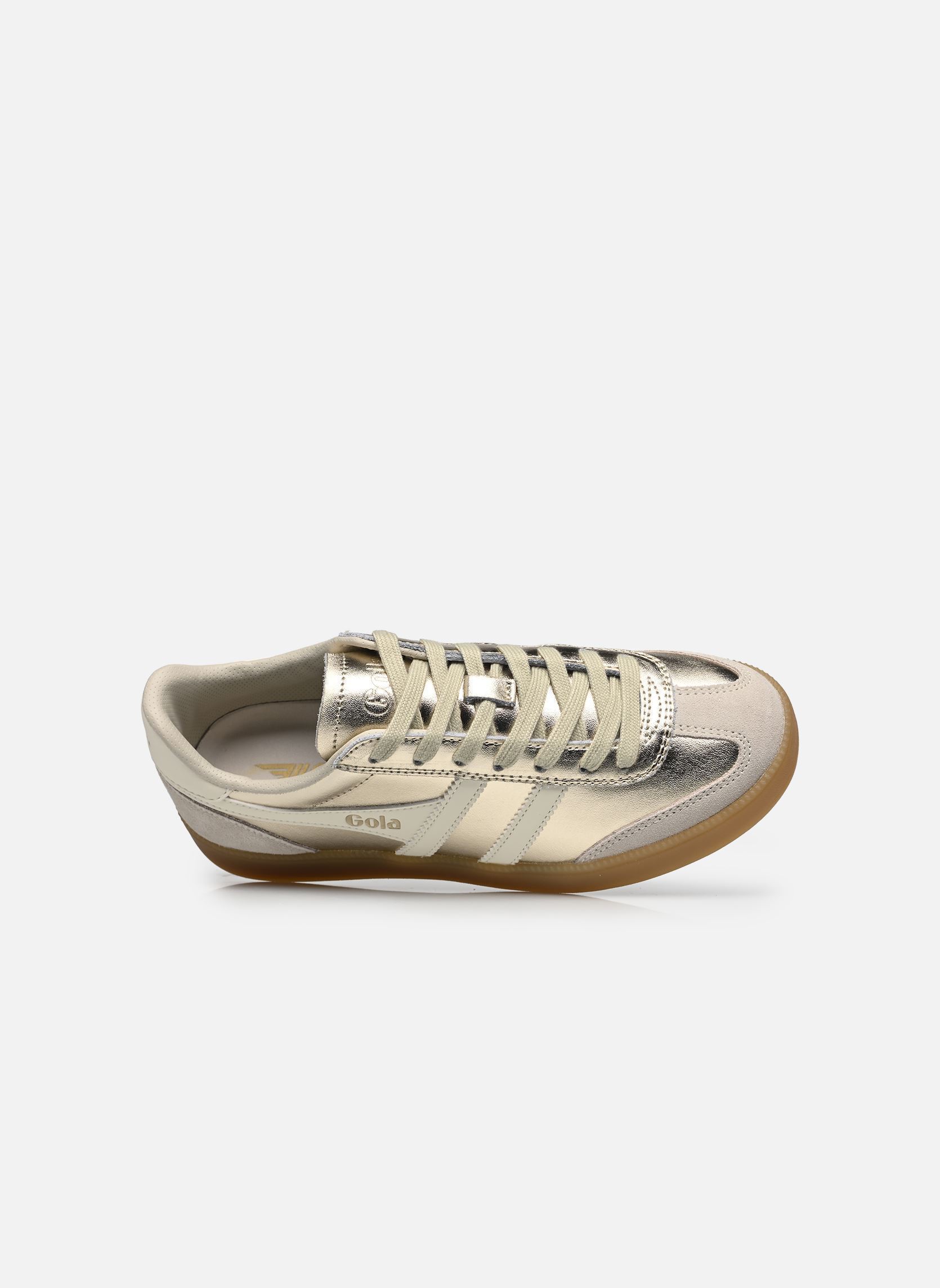 Baskets basses Viper Metallic femme or et bronze Gola Baskets basses Viper Metallic femme or et bronze GOLD/OFF WHITE/GUM