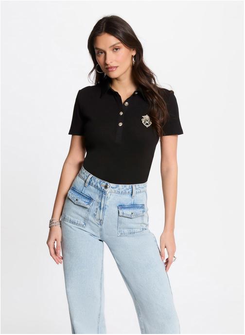 Morgan Tee-shirts 252-DPOLLA femme noir