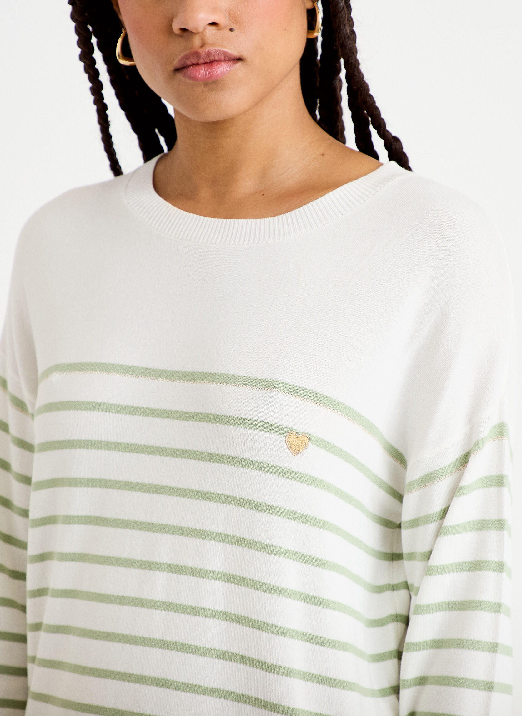 Pulls EPAUBOUTREV2 femme vert Cache Cache Pulls EPAUBOUTREV2 femme vert Vert pastel