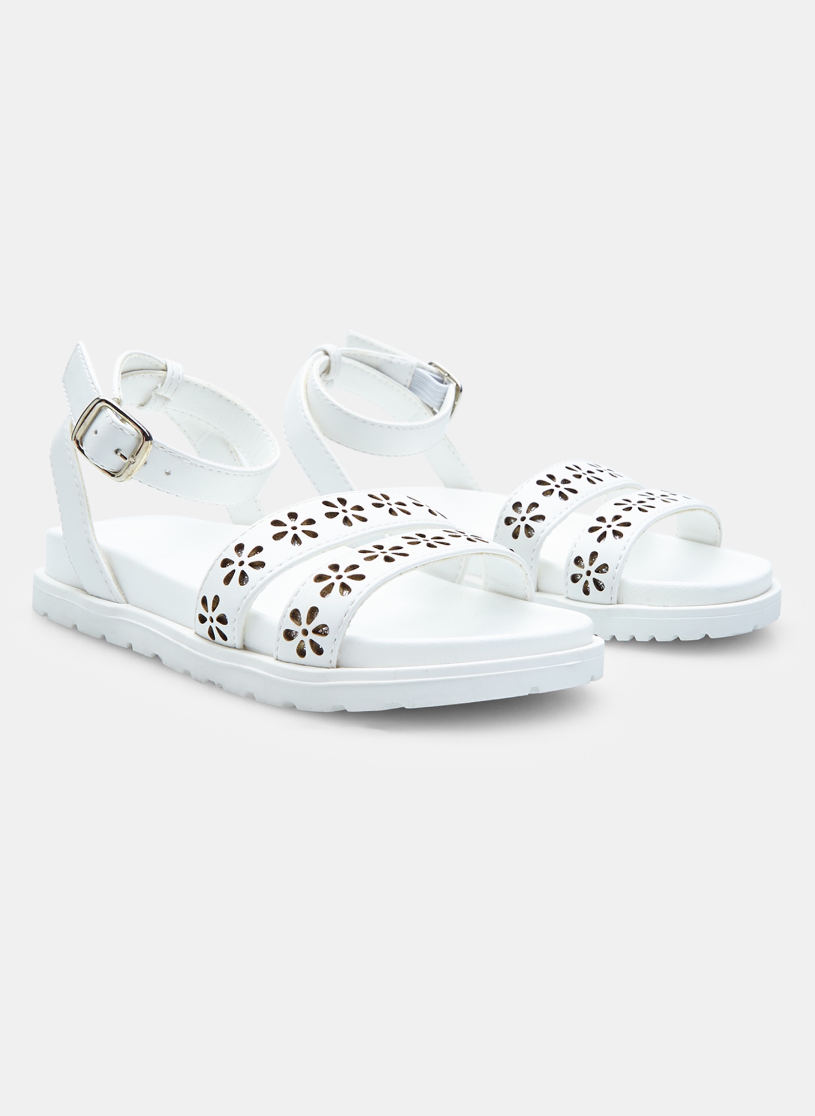 Sandales 3611372 fille blanc Bata Sandales 3611372 fille blanc Blanc