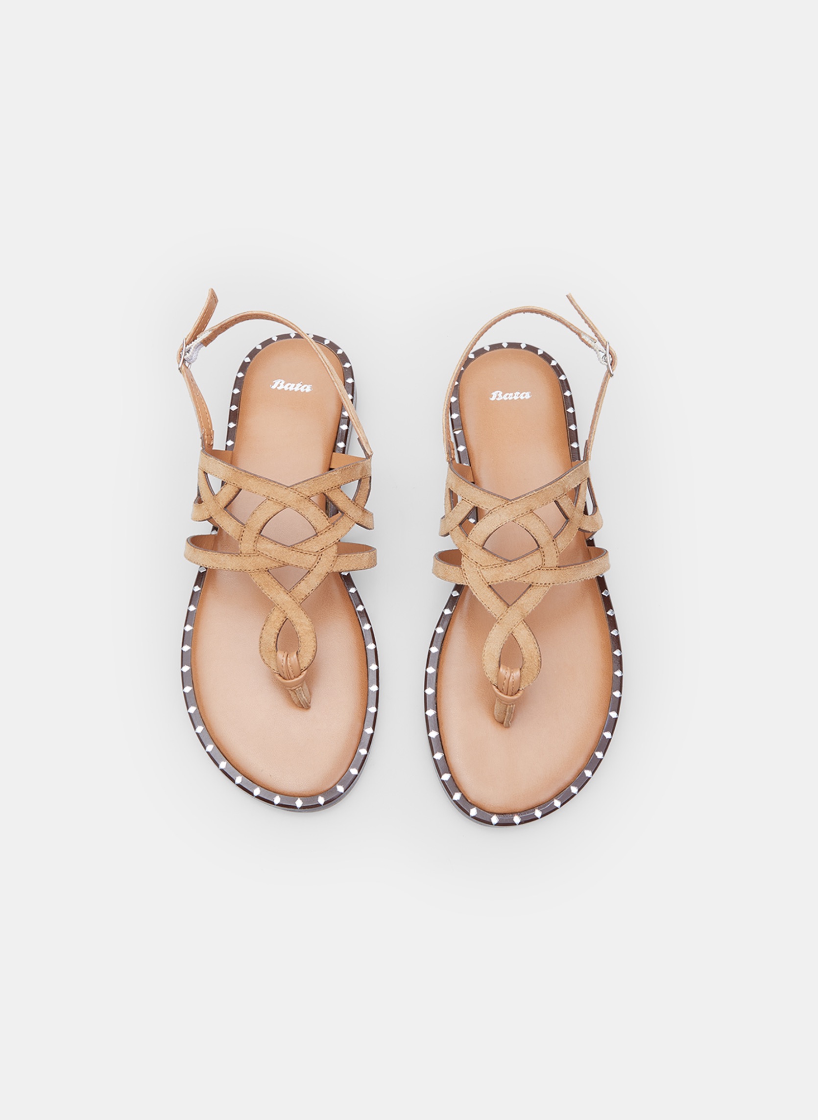 Sandales 5634734 femme beige Bata Sandales 5634734 femme beige Beige