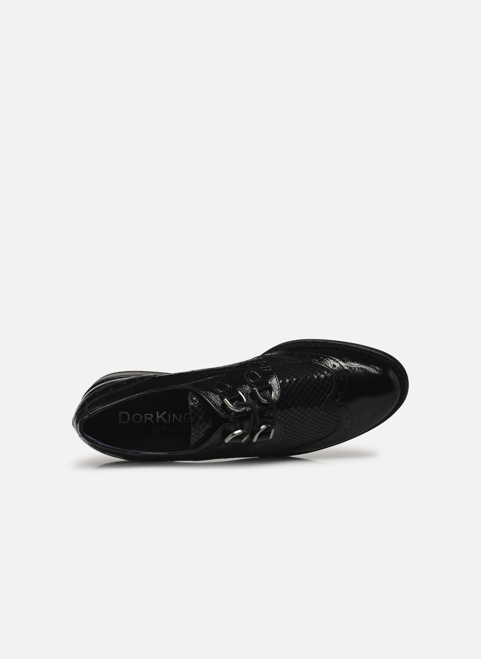 Derbys HARVARD D9536 damen schwarz Dorking Derbys HARVARD D9536 damen schwarz NAPLAK+SUPREME NEGRO
